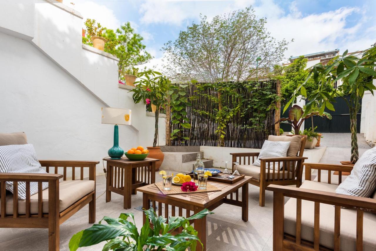 Plaza Espana, Acogedor Apartamento Con Patio Sevilha Exterior foto